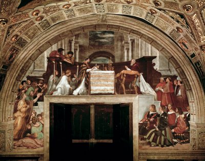 The Mass of Bolsena, from the Stanza dell